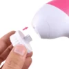Escova elétrica facial 5 em 1 com acessórios para limpeza, esfoliação e massagem