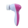 Escova elétrica facial 5 em 1 rosa